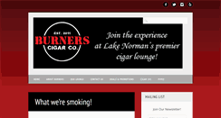 Desktop Screenshot of burnerscigar.com